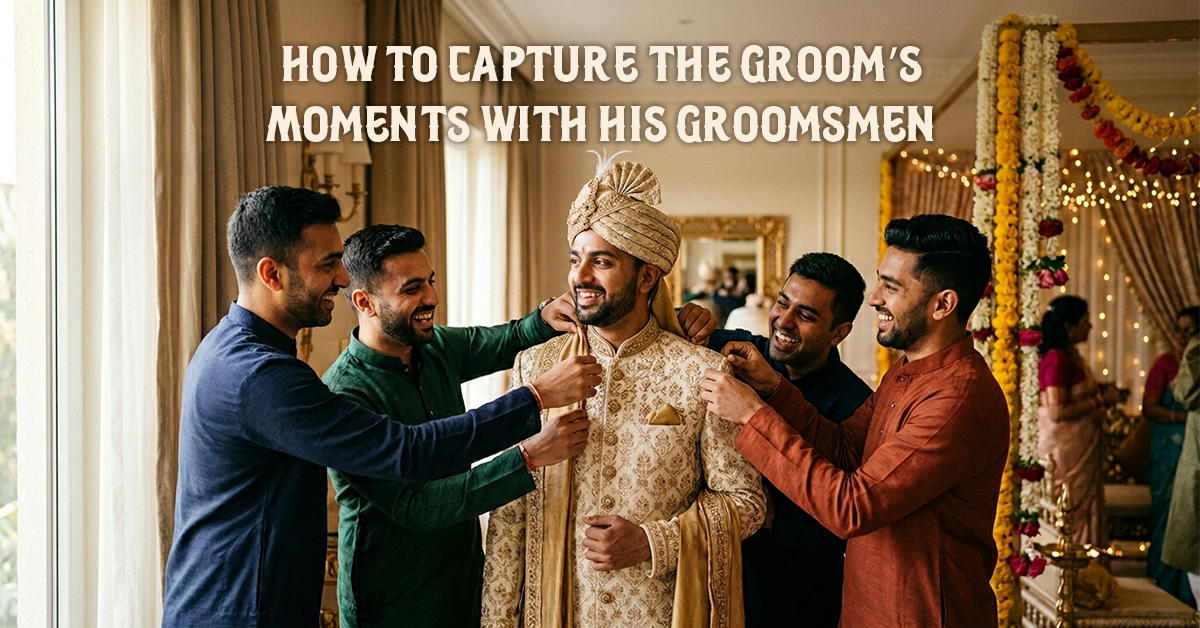 How to Capture the Groom’s Moments with His Groomsmen